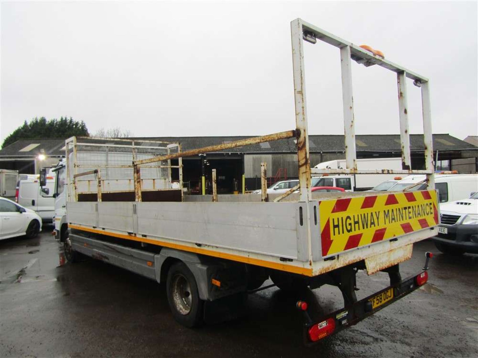 2009 58 reg Mercedes Atego 816 Dropside - Image 3 of 6