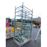 10 x Steel Stillages Removeable Stays