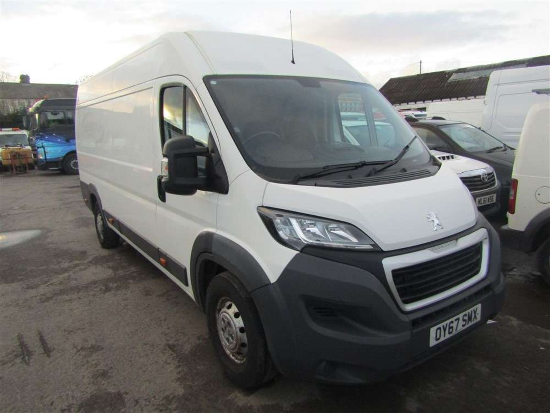 2017 67 reg Peugeot Boxer 435 Pro L4H2 Blue HD1