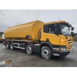 2008 58 reg Scania P380 Petrol Fuel Tanker (Sold on Site - Location Knutsford)