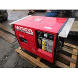 Honda EX3000S Electric Start "Super Silent" Generator