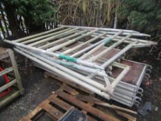 Pallet Of Various Tower Boards And Frames