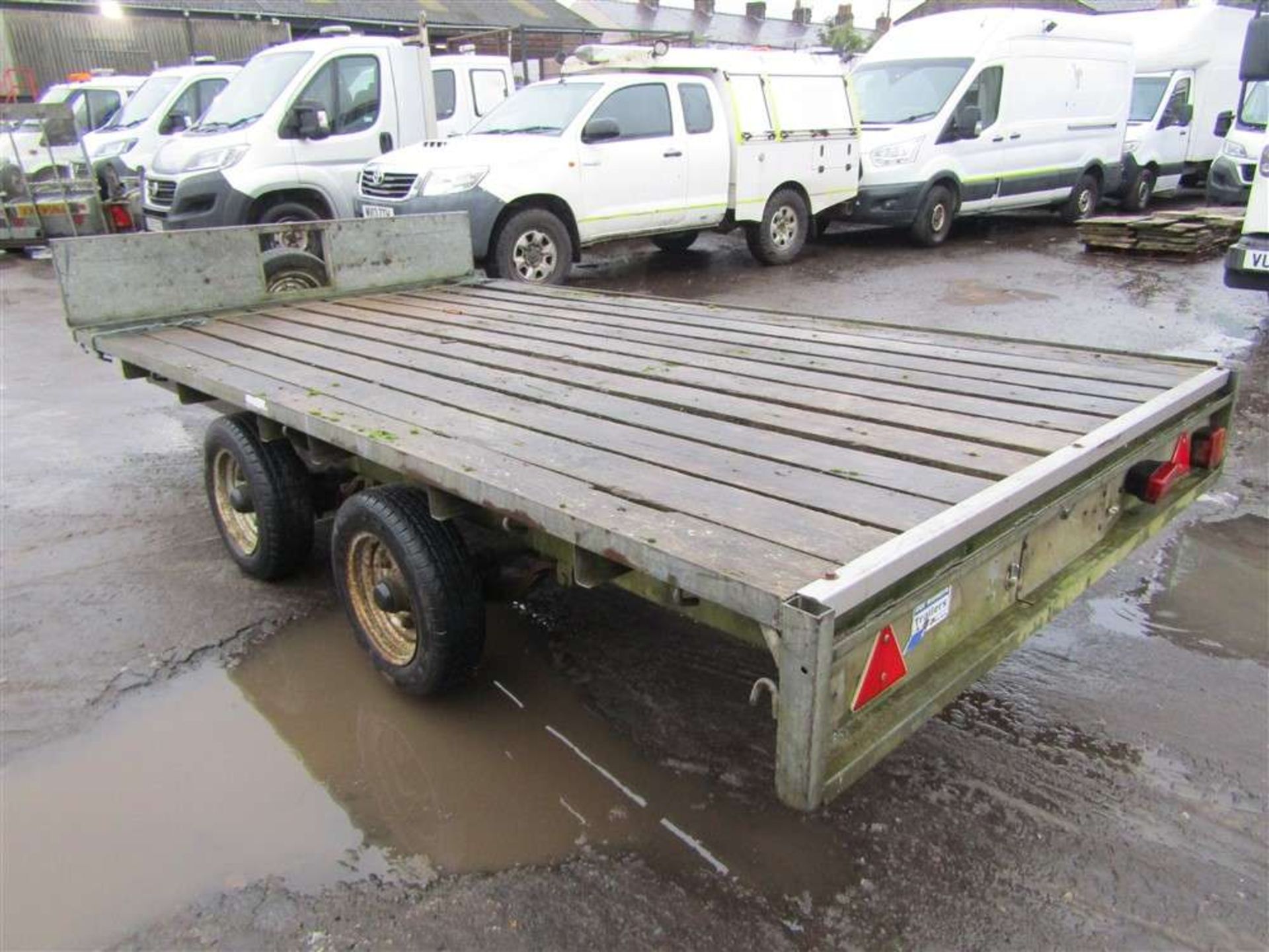 Ifor Williams LF12 12ft Flatbed Trailer - Image 3 of 4