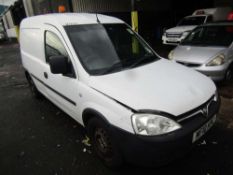 2010 10 reg Vauxhall Combo 2000 CDTI (Starts But Engine Smoking) (Direct Electricity NW)