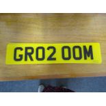 GR02 OOM Private Registration Number c/w Retention Document