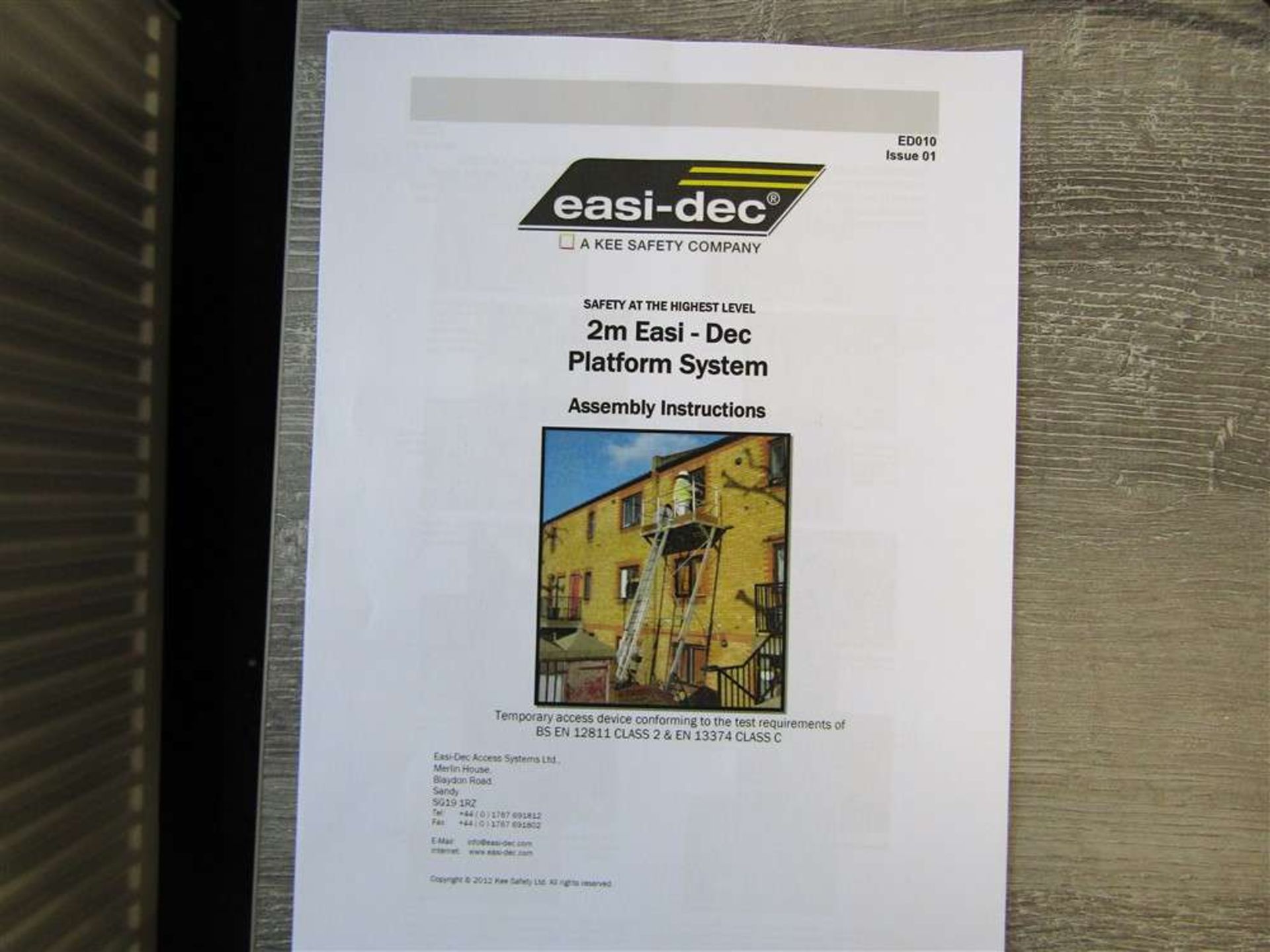 Easi Deck Scaffold System (Direct Council) - Image 2 of 2
