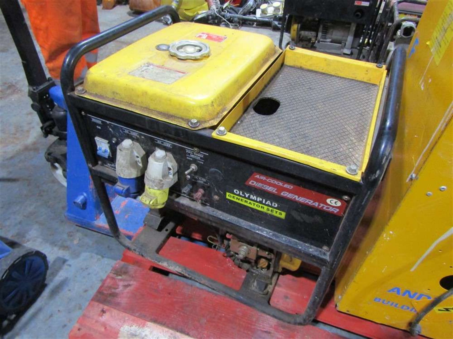 Yanmar 6kva Dual Voltage Diesel Generator