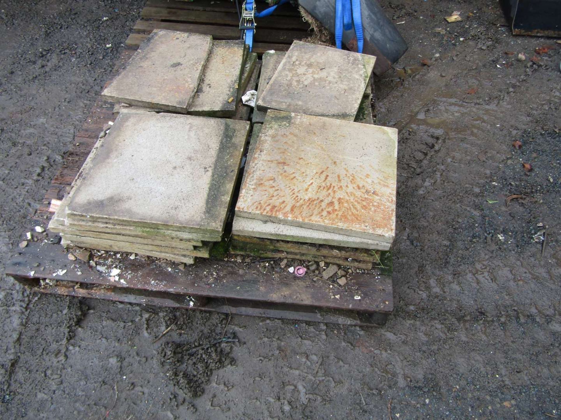 Pallet Of Concrete 2 x 2 Flags