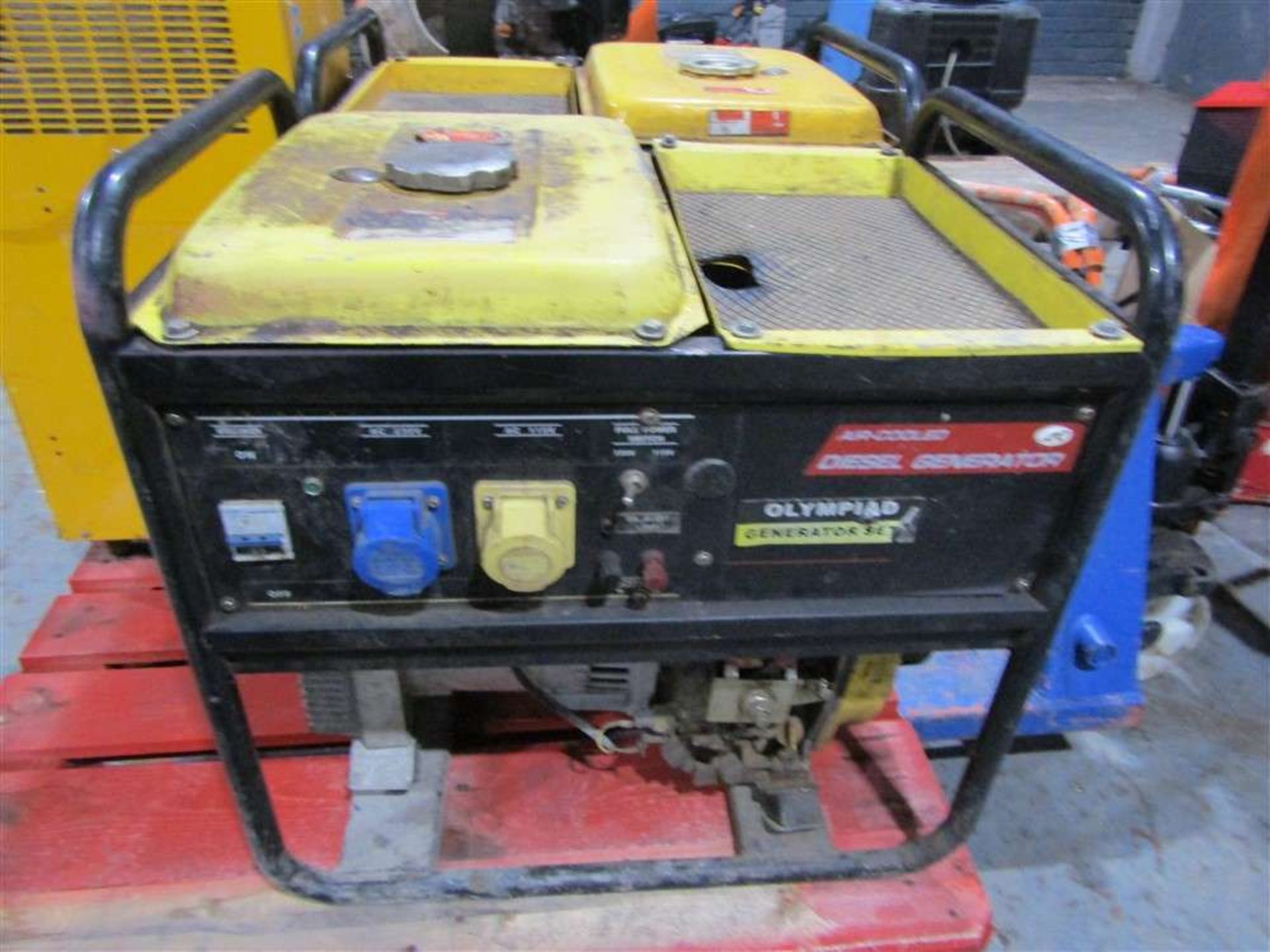 Yanmar 6kva Dual Voltage Diesel Generator