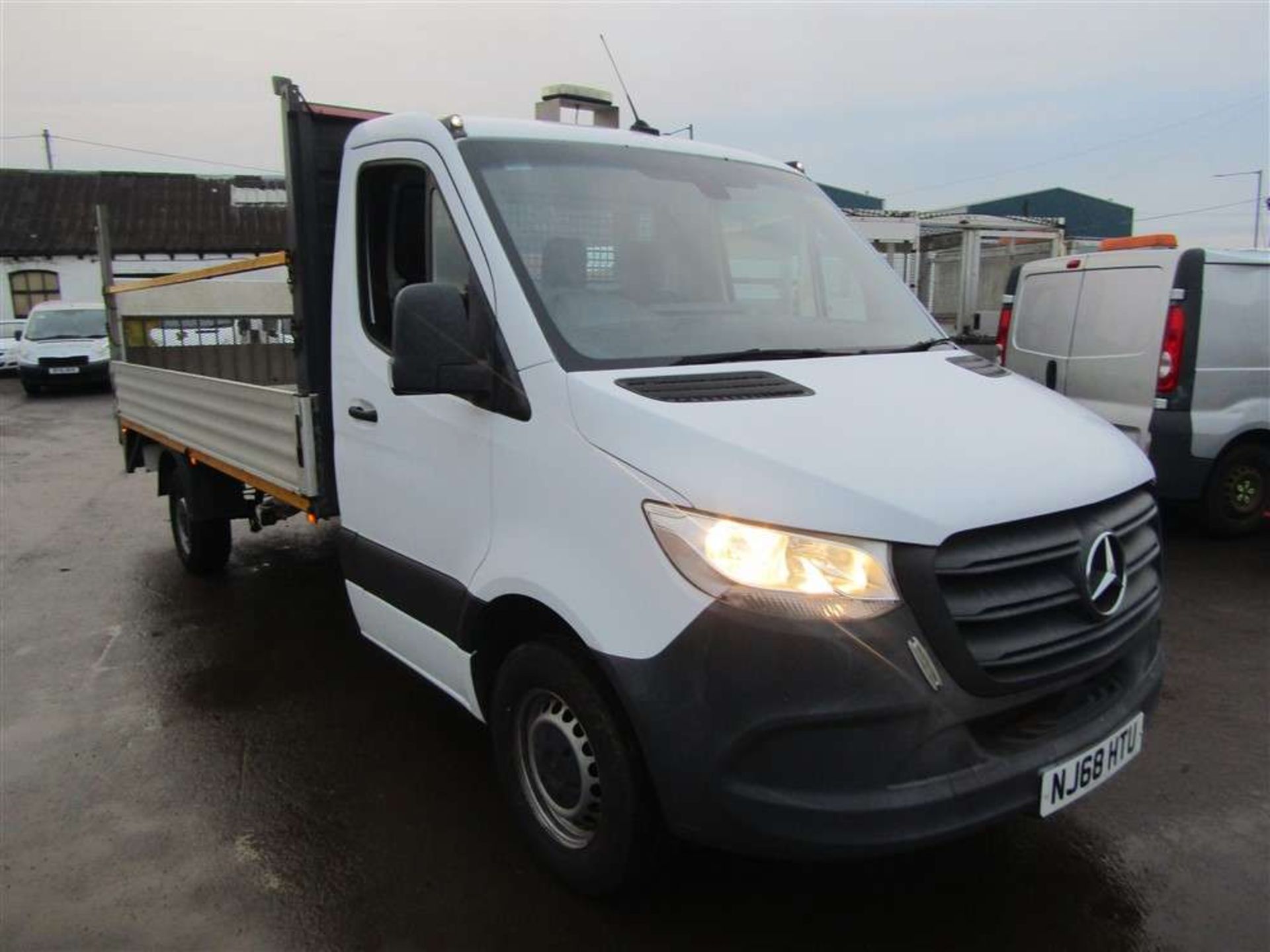 2018 68 reg Mercedes Sprinter 316 CDI Ex Long Dropside c/w Tail Lift