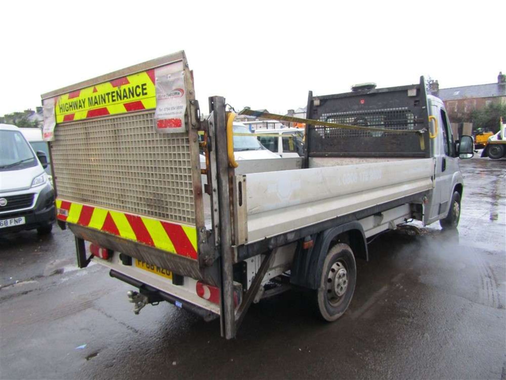 2018 68 reg Fiat Ducato 35 Multijet II Dropside c/w Tail Lift - Bild 4 aus 6