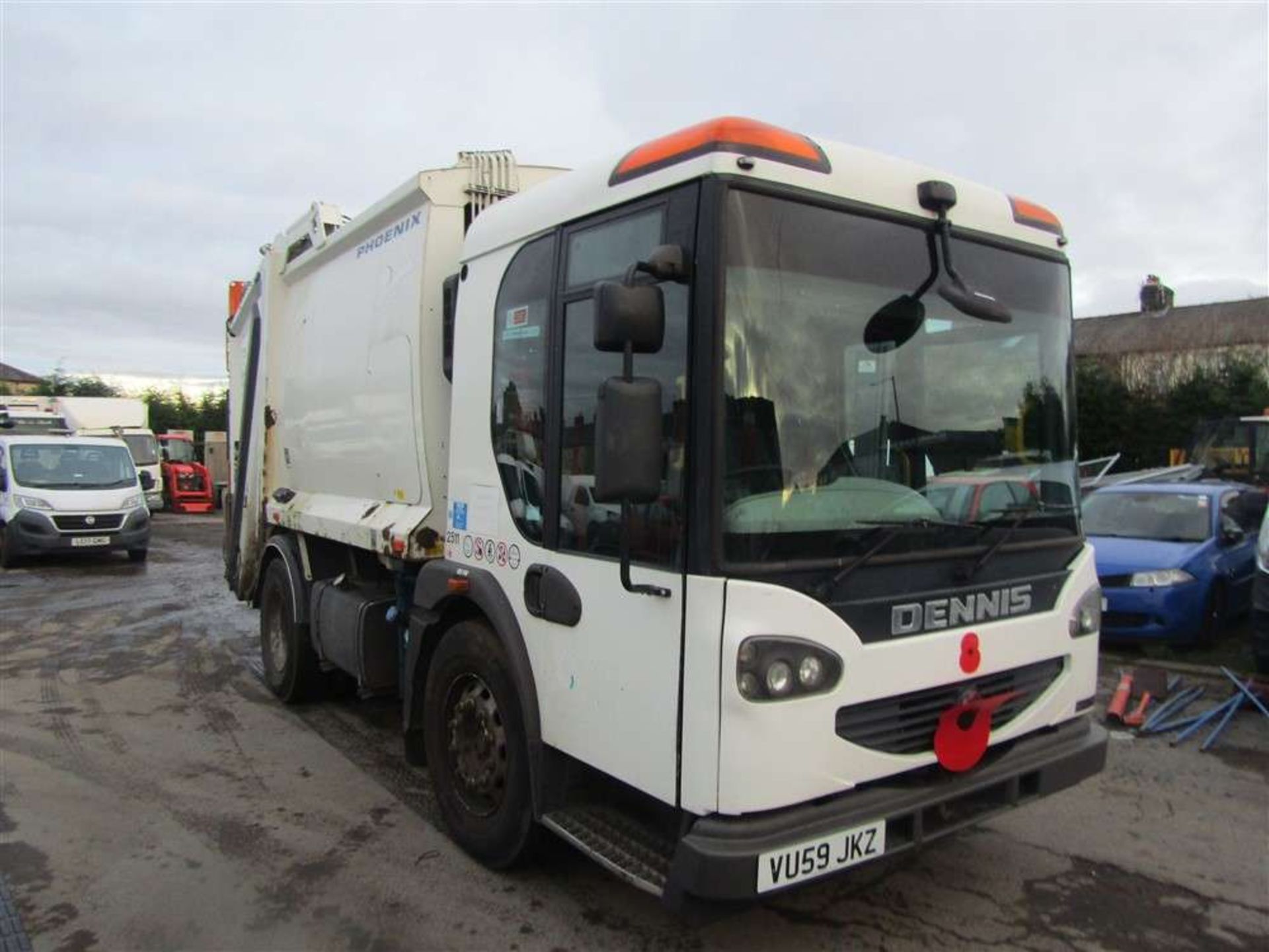 2009 59 reg Dennis N1829VRC2 Refuse Wagon (Direct Council)