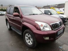 2005 05 reg Toyota Landcruiser LC4 D-4D Auto