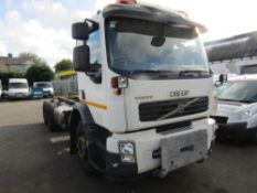 2011 61 reg Volvo 340 6 x 4 Chassis Cab (Non Runner)