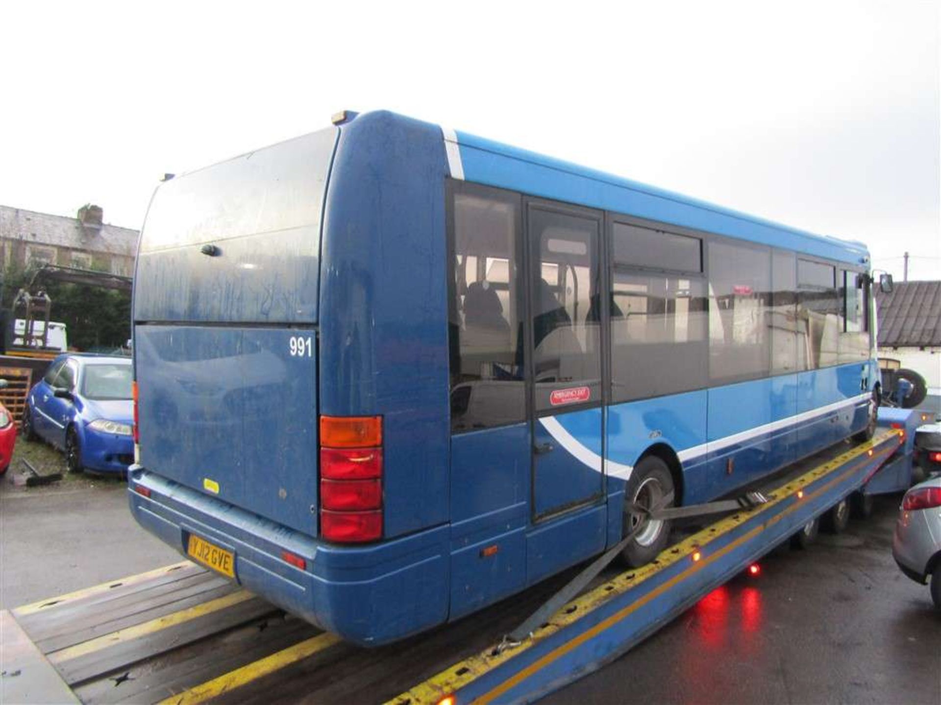 2012 12 reg Optare Solo M950 Electric Bus (Believed to be Running But Needs Charging) - Image 4 of 6