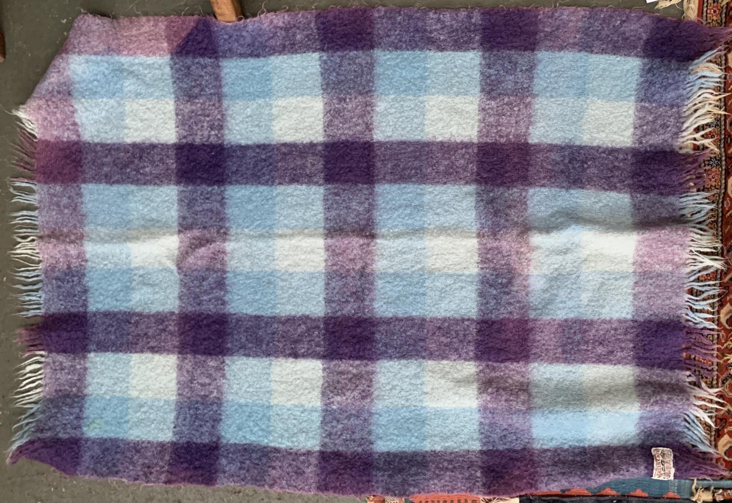 A Glen Cree 100% mohair blanket, 115x145cm