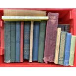 A mixed box of books to include the Wonder Book of Soldiers, Aircraft and Railways; Engines of