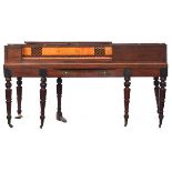 A Regency square piano by George Dettmer & Sons