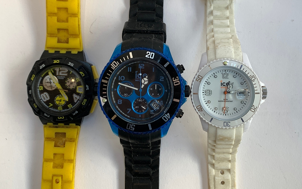 Two Ice wrist watches and one Swatch (3)