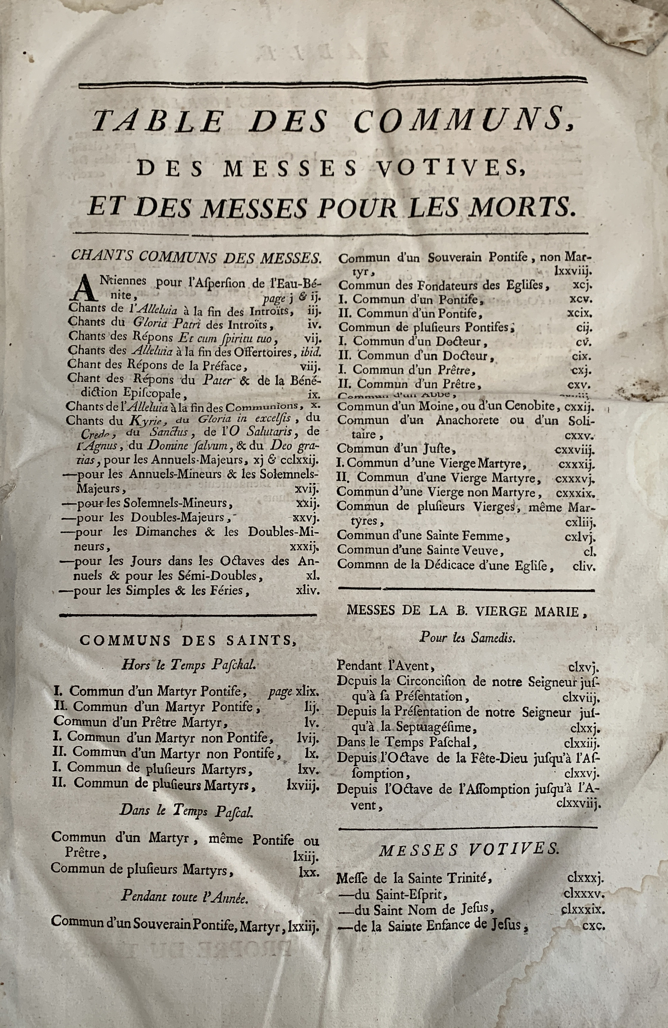 'Graduel du Puy...Monseigneur Marie-Joseph de Galard de Terraube', a 18th century musical manuscript - Bild 3 aus 5