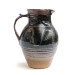 A Winchcombe studio pottery jug, by Alex McErlain, 27cmH