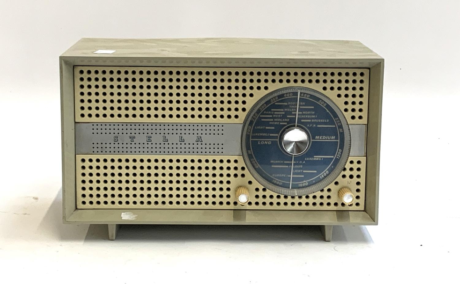 A Stella vintage radio, Mk.36701
