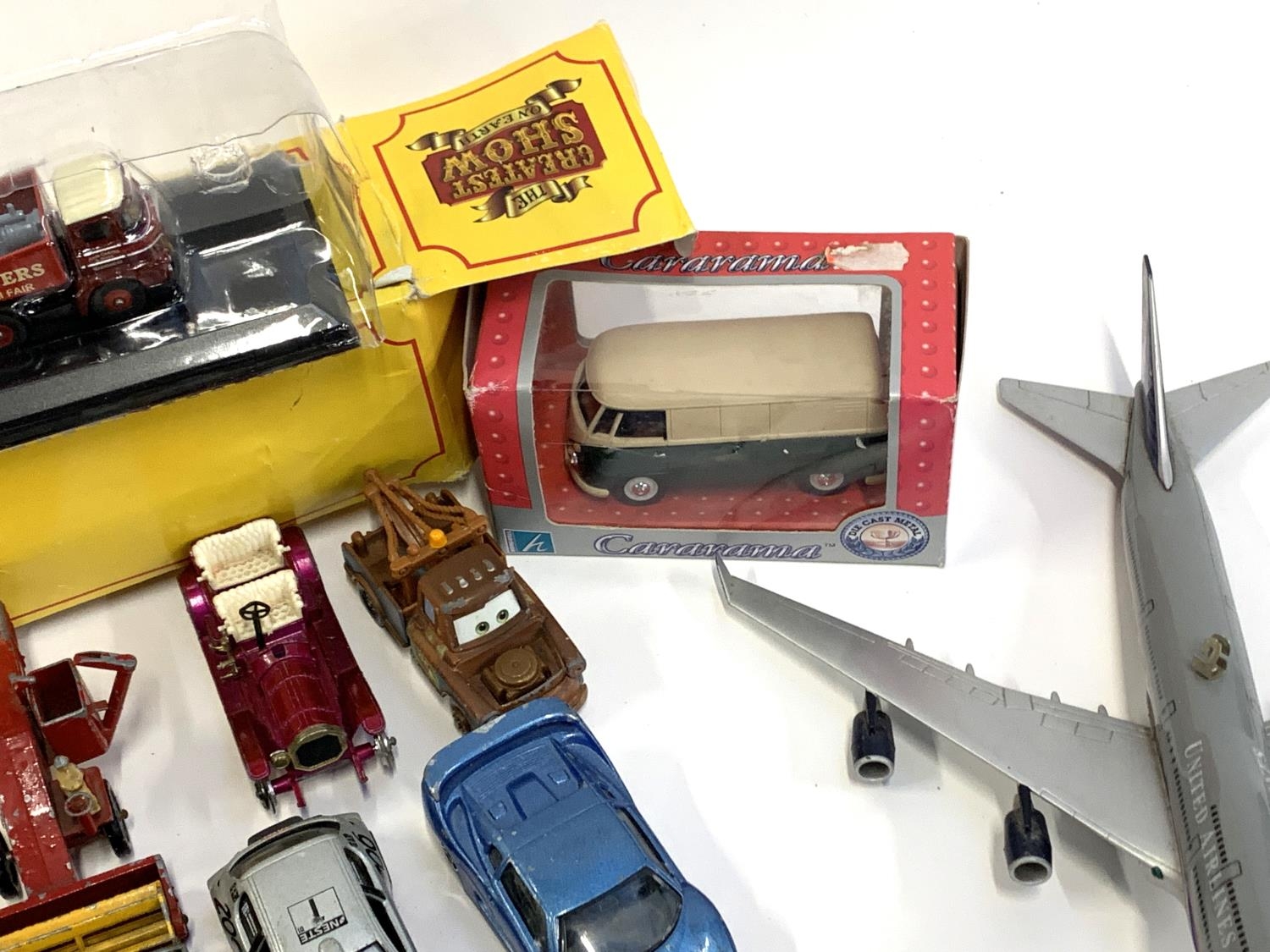 A mixed lot to include die cast and other vehicles, stoneware hot water bottle, Tremola harmonica, - Bild 3 aus 4