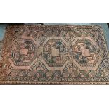 A West Persian rug, 195x120cm