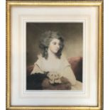After John Hoppner, 'Portrait of Suzanna Edith, Lady Rowley', 40x33cm