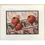 Eugenia Babnik-Eterovic Maud, still life of pomegranates, c.2002, 23x32cm