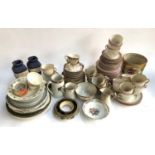 A large quantity of tea wares to include Honiton pottery, etc