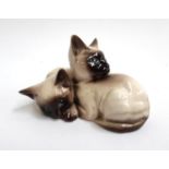 A Beswick figurine of two kittens, number 1296