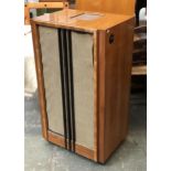 A Pamphone Victor walnut veneer loudspeaker, serial number 469