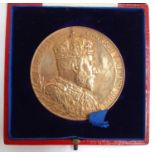 An Edward VII 1902 coronation medal, boxed