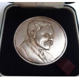 A silver 'The Callender Medal' presented by the institute of measurement and control, 1994,