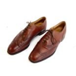 A pair of Burberrys, Russell & Bromley leather brogues, size 9.5