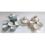 A Royal Doulton 'Repton' tea service to include teapot, teacups, saucers, milk jug, sugar bowl