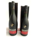 Remy Martin V.S.O.P champagne cognac (1L), together with a Remy Martin V.S.O.P champagne cognac (