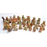 A large quantity of Cherished Teddies figurines to include Murphy, Meri, Tom Tom, Debbie, Arnold,