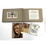 An album containing postcards of the 1950 first presentation of the Passion play at Oberammergau
