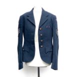 An RAF No.1 dress jacket, with sergeant's stripes