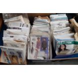 A quantity of vintage dress patterns