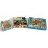 Three vintage puzzles to include Noddy and Victory