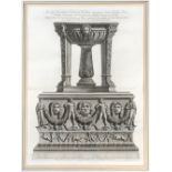 Giovanni Battista Piranesi (1720-1778), 'Tripode antico di marmo che si conserva nel Musèo