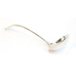 A large silver ladle by Atkin Brothers, Sheffield 1956, 8ozt