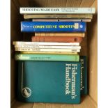A quantity of fishing and shooting interest books, to include Fisherman's Handbook vols 1-51,