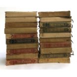 DISRAELI, Benjamin: 'Works of Benjamin Disraeli, Earl of Beaconsfield' (20 volumes) in full