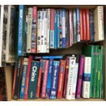 TRAVEL/GUIDE BOOKS: a large box of c. 50 books.
