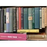 AMERICAN LITERATURE: Crane, Melville, Twain etc. A box.