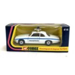 A Corgi Coastguard Jaguar XJ12C, no. 414, boxed